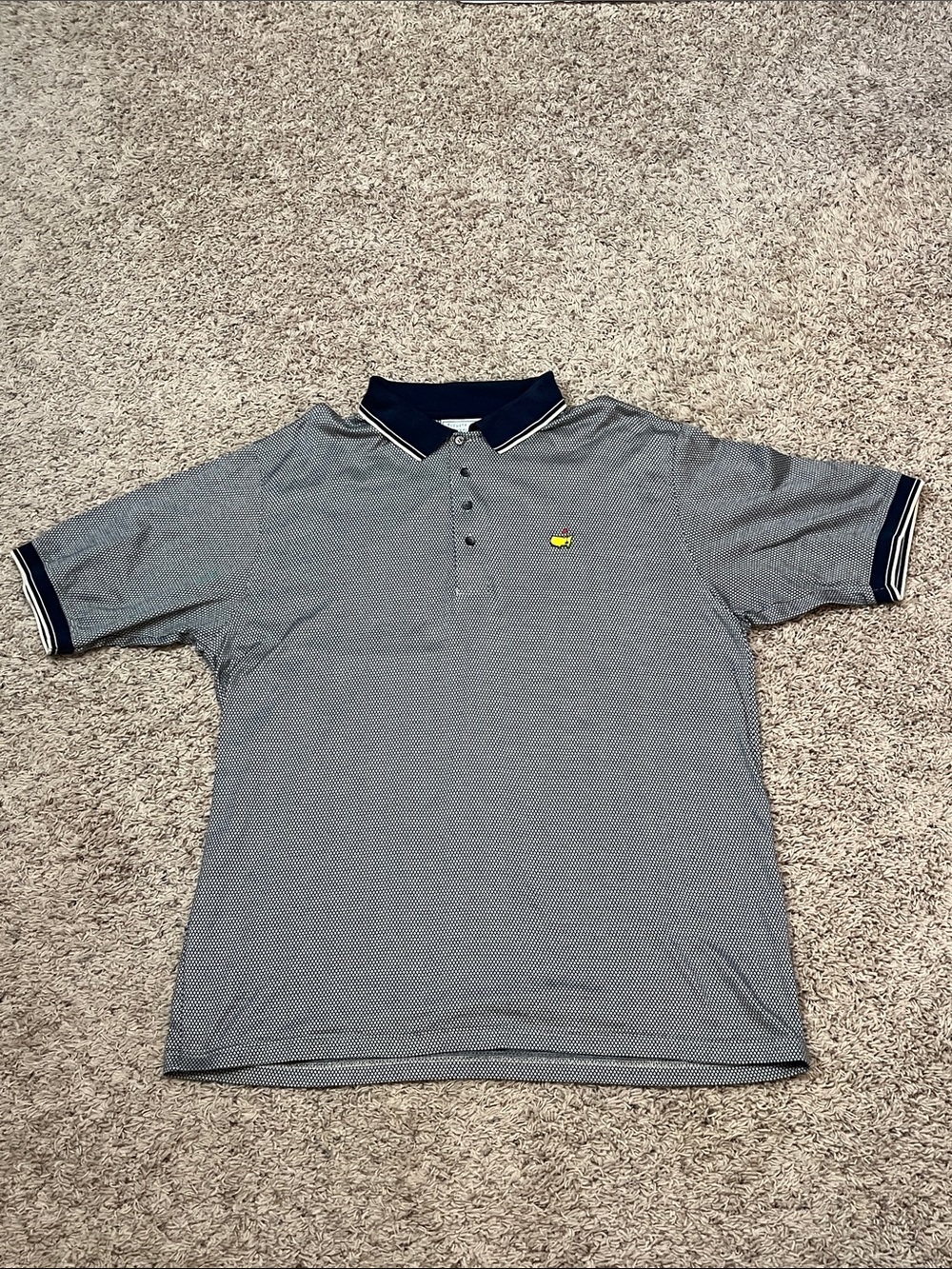 VTG Masters Augusta National Golf Shop Cotton Polo Shirt by Slazenger Men’s XL